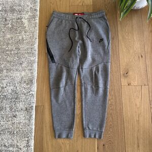 Nike Sportswear Tech Fleece Joggers Mens Large Charcoal Grey Slim Fit 8C5162-091